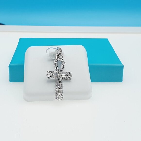 "925 Sterling Silver CZ Beautiful Pendant for Women, 1USPAR4008 - Picture 10 of 11